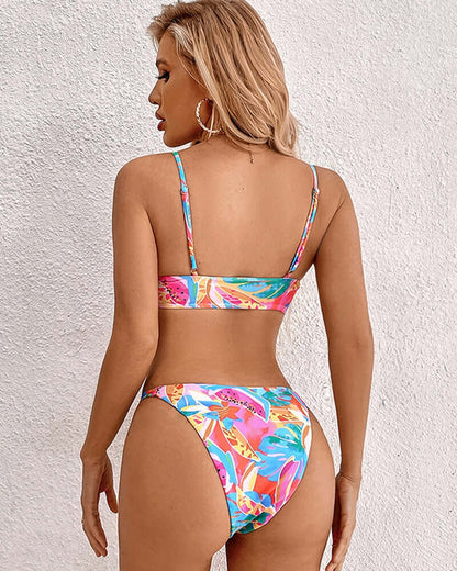 Crisanta® | Tropical Print Bikini