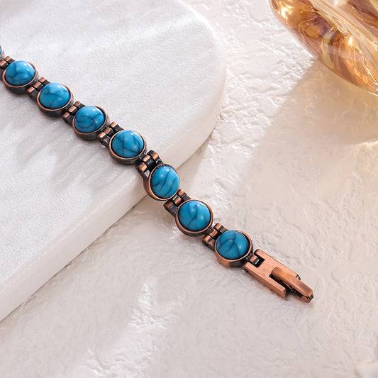 Turquoise Copper Bracelet