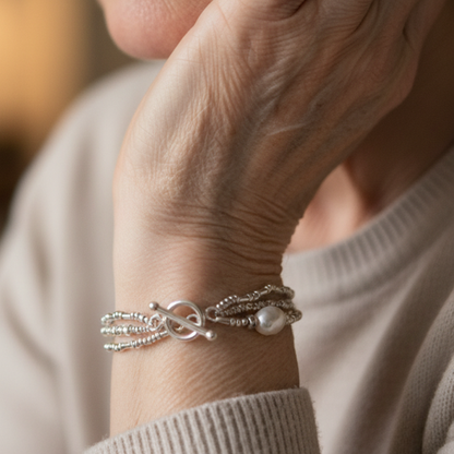 Delicaat ambachtelijke Parel Armband