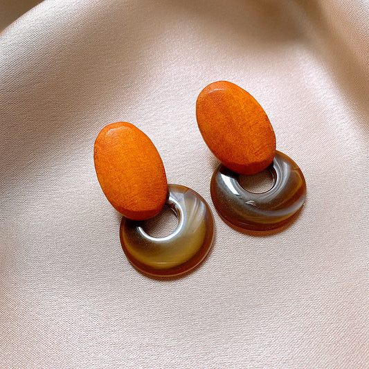 Vintage Amber Earrings