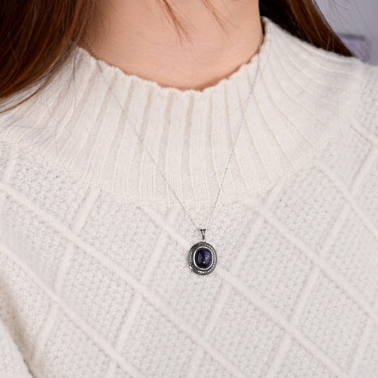 Vintage Amethyst Necklace