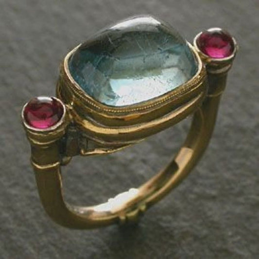 Vintage Aquamarine Ring