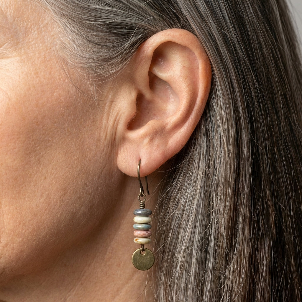 Beaded Dangle Earrings