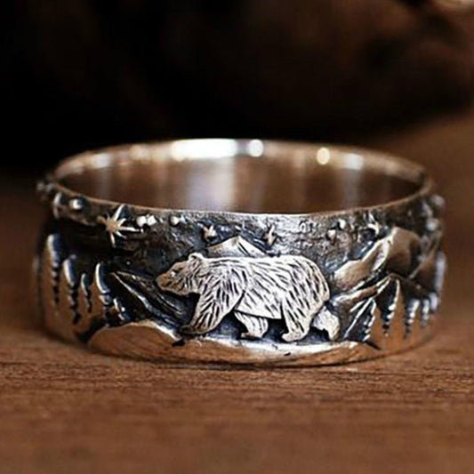 Vintage Bear Ring
