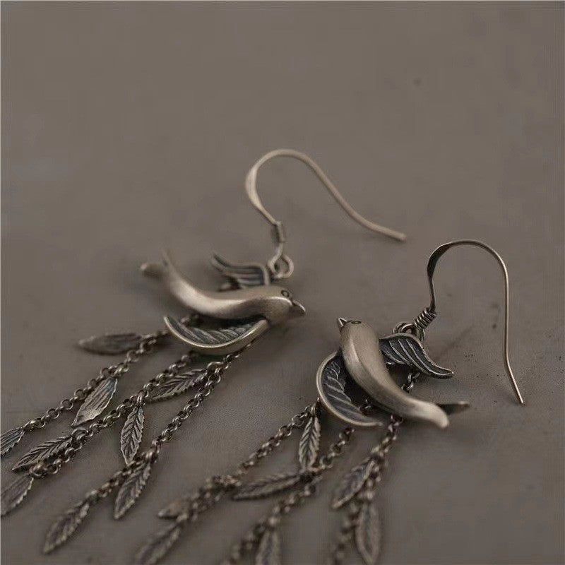 Vintage Bird Earrings