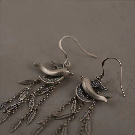 Vintage Bird Earrings