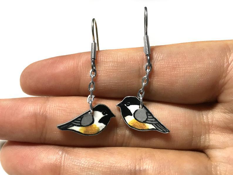 Vintage Bird Earrings