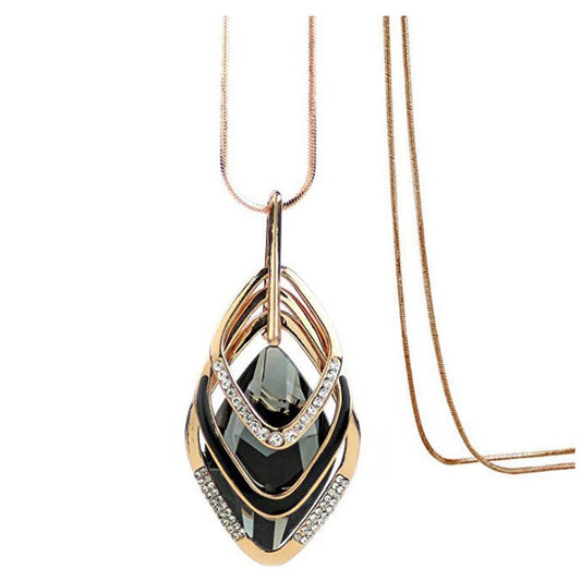 Vintage Black Crystal