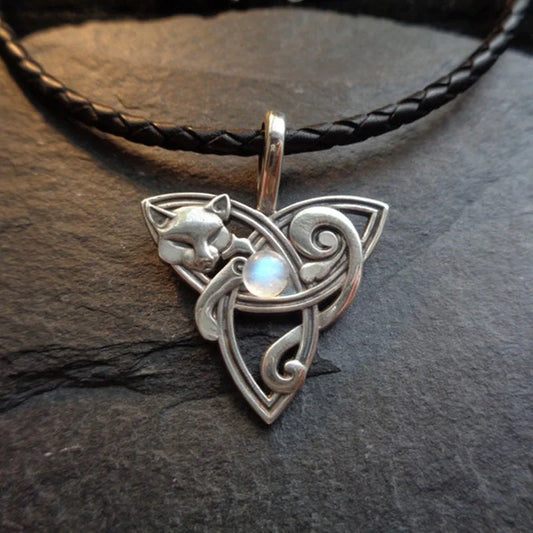 Vintage Celtic Cat