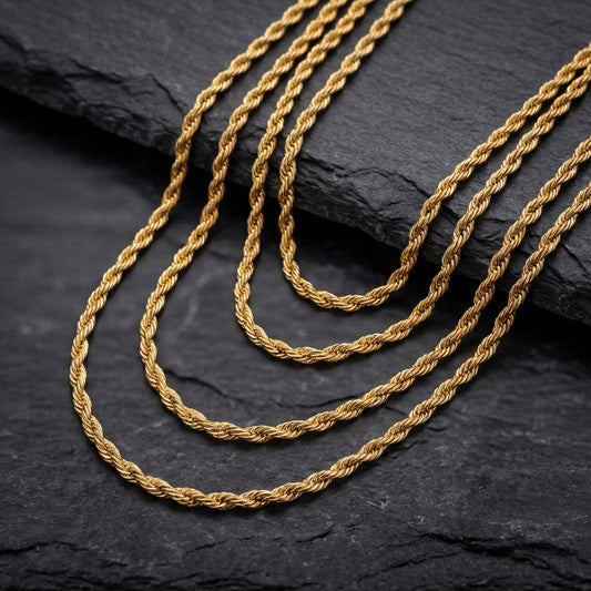 Vintage Chain Gold Necklace