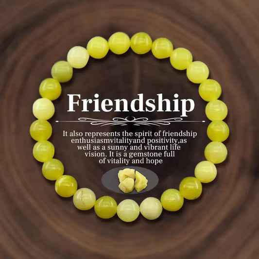 Vintage Citrine Friendship Bracelet