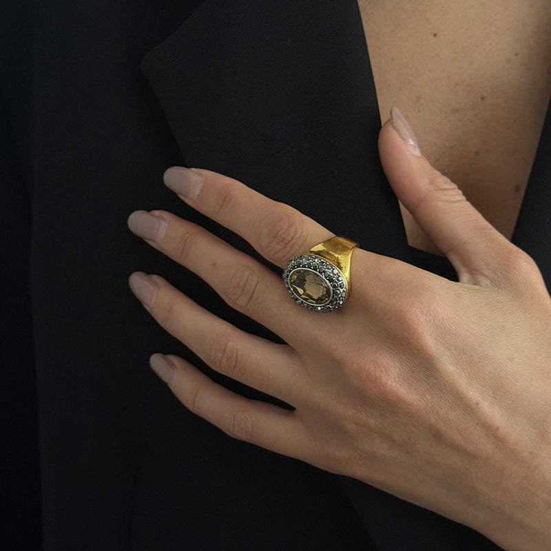 Vintage Citrine Ring