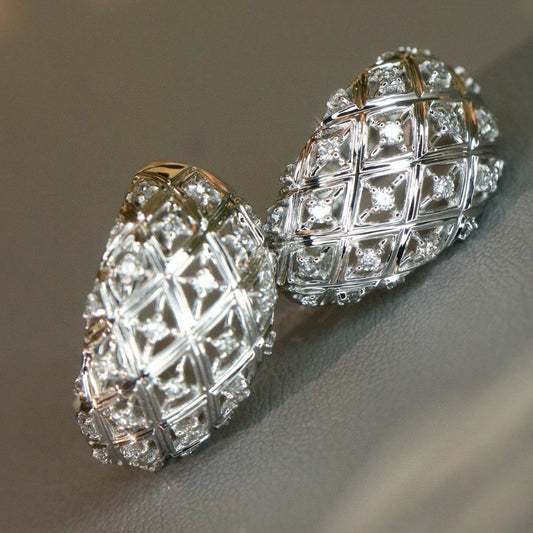 Vintage Diamond Earrings