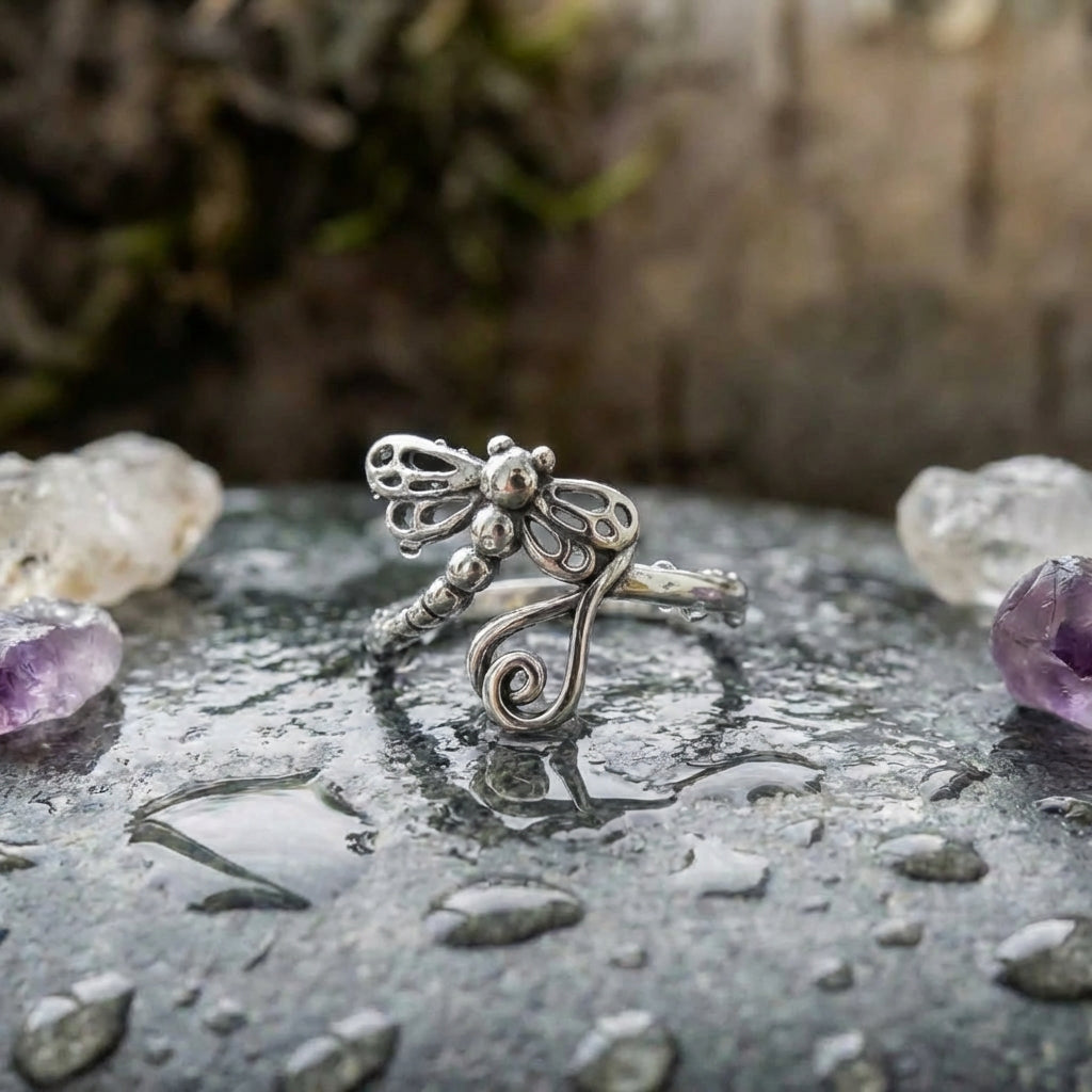 Vintage Dragonfly Ring