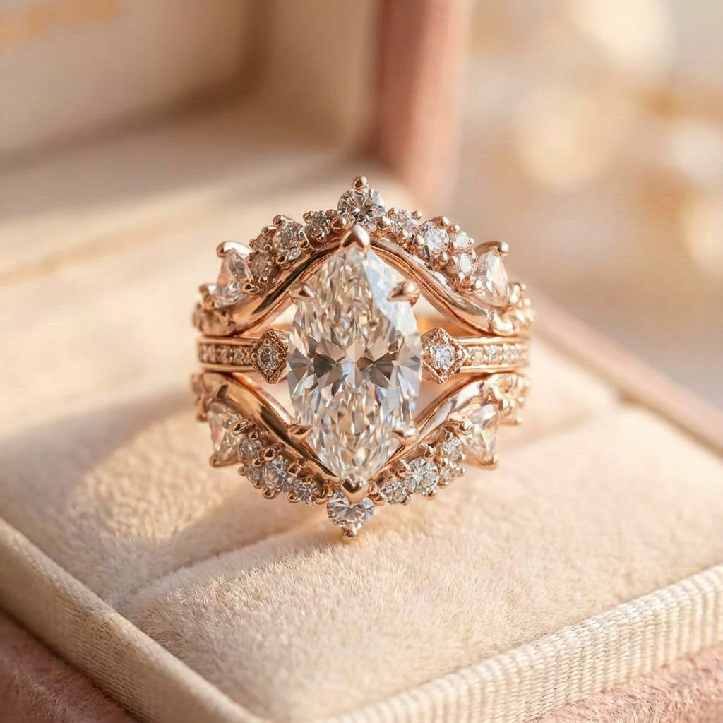 Vintage Elegant Bright Ring