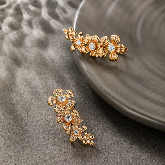 Vintage Floral Earrings
