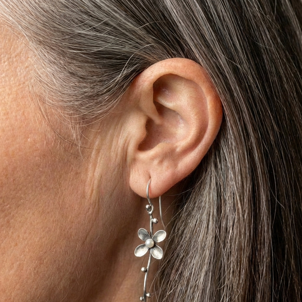 Flower Branch Earrings