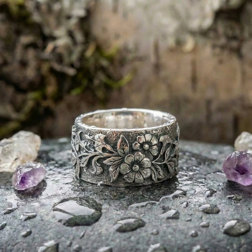 Vintage Flower Ring