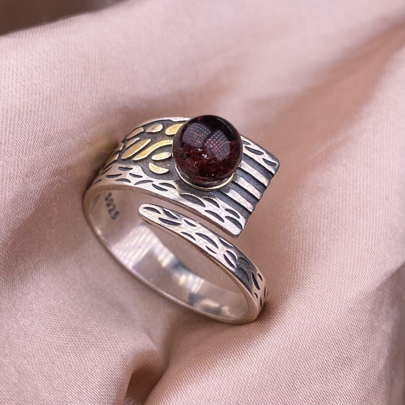 Vintage Garnet Ring
