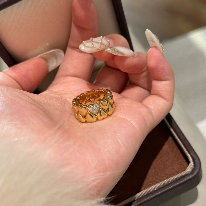 Vintage Gold Diamond Ring