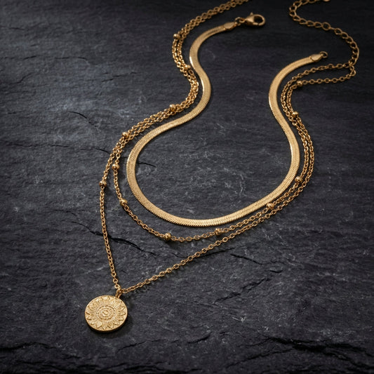 Vintage Golden Plated Necklace