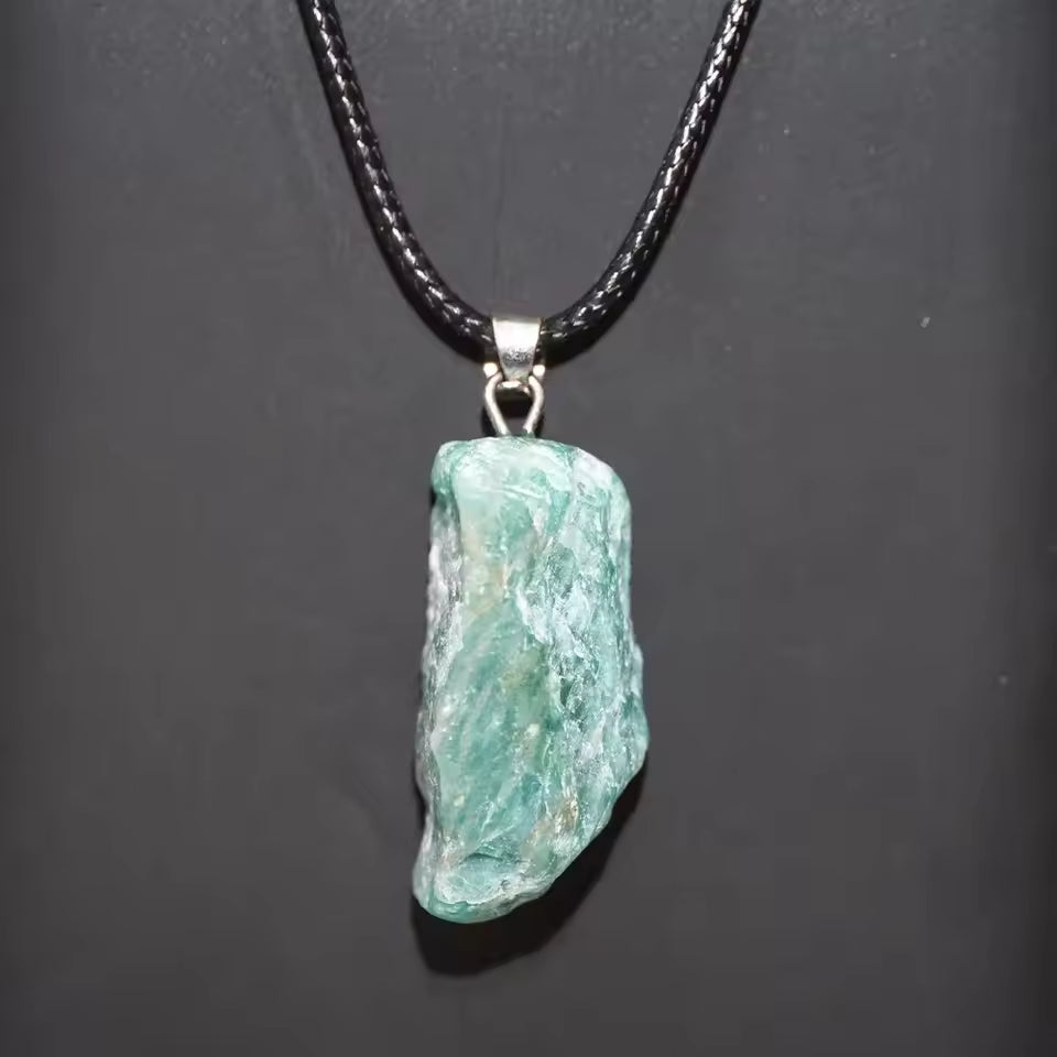 Vintage Green Aventurine Necklace
