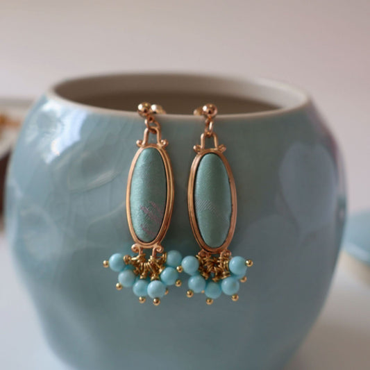 Vintage Jade Earrings