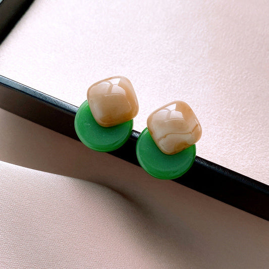 Vintage Jade Earrings