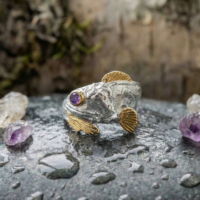 Vintage Koi Fish Ring