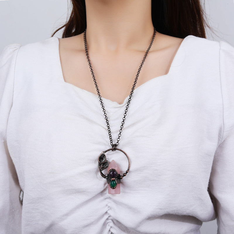 Vintage Leaf Rose