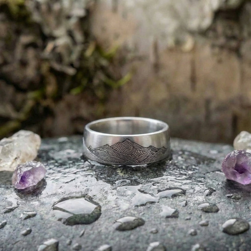 Vintage Mountain Ring