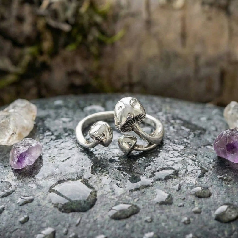 Vintage Mushroom Ring