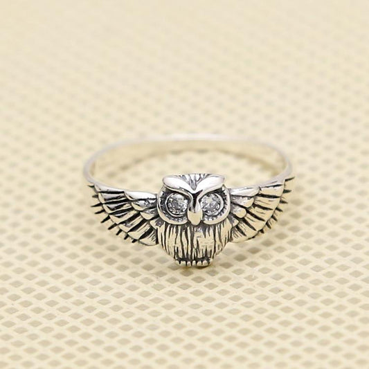 Vintage Owl Ring