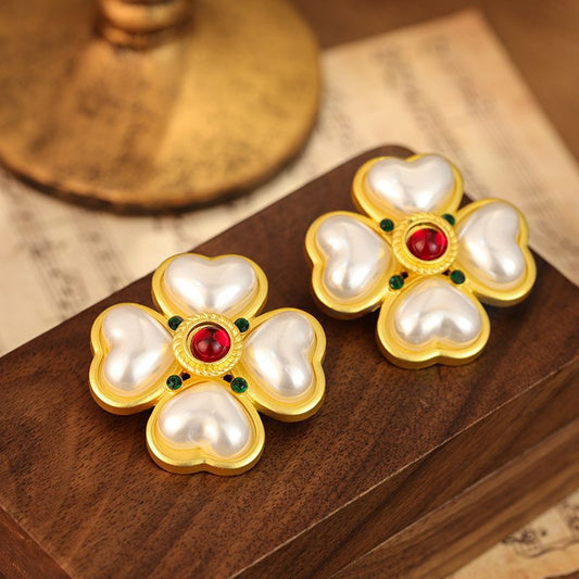 Vintage Pearl Earrings