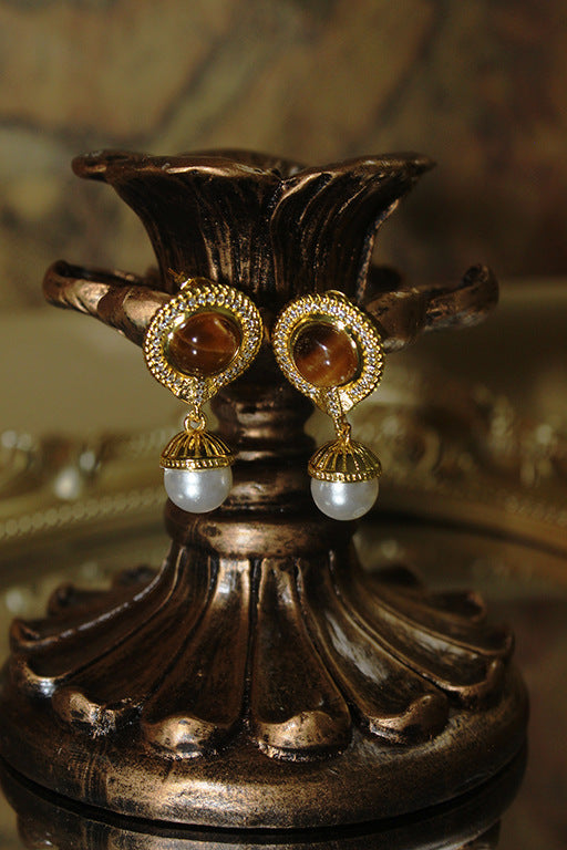 Vintage Pearl Earrings