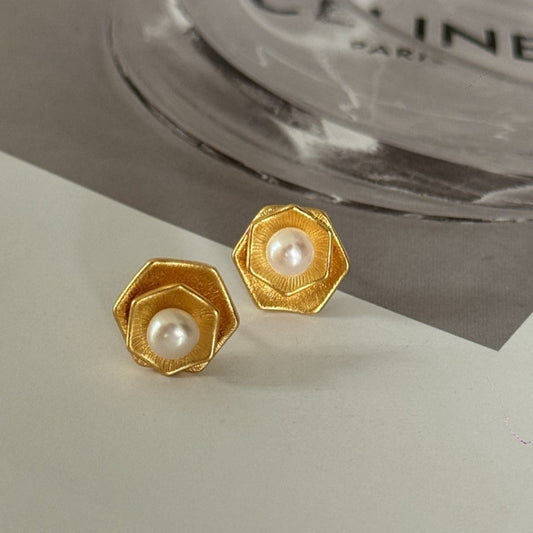Vintage Pearl Earrings