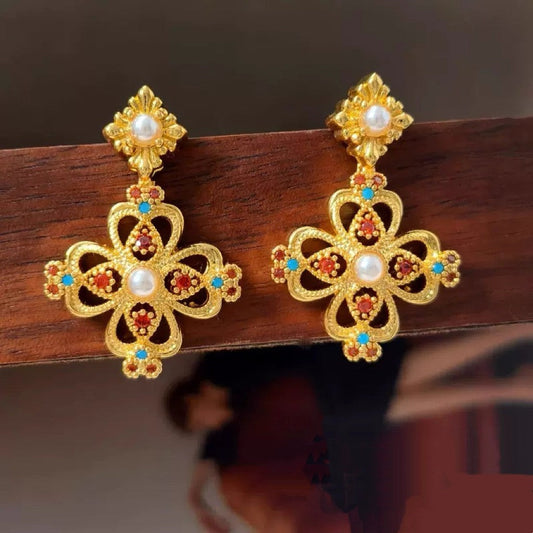 Vintage Pearl Earrings