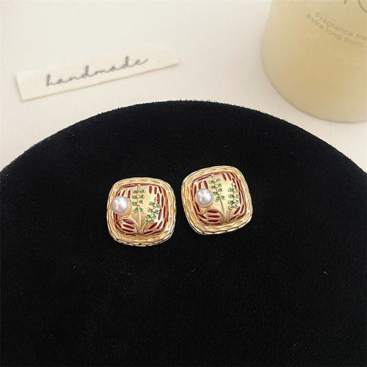 Vintage Pearl Earrings
