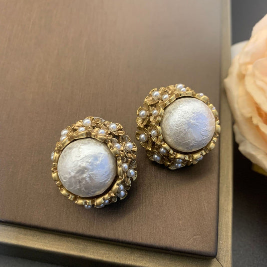 Vintage Pearl Earrings