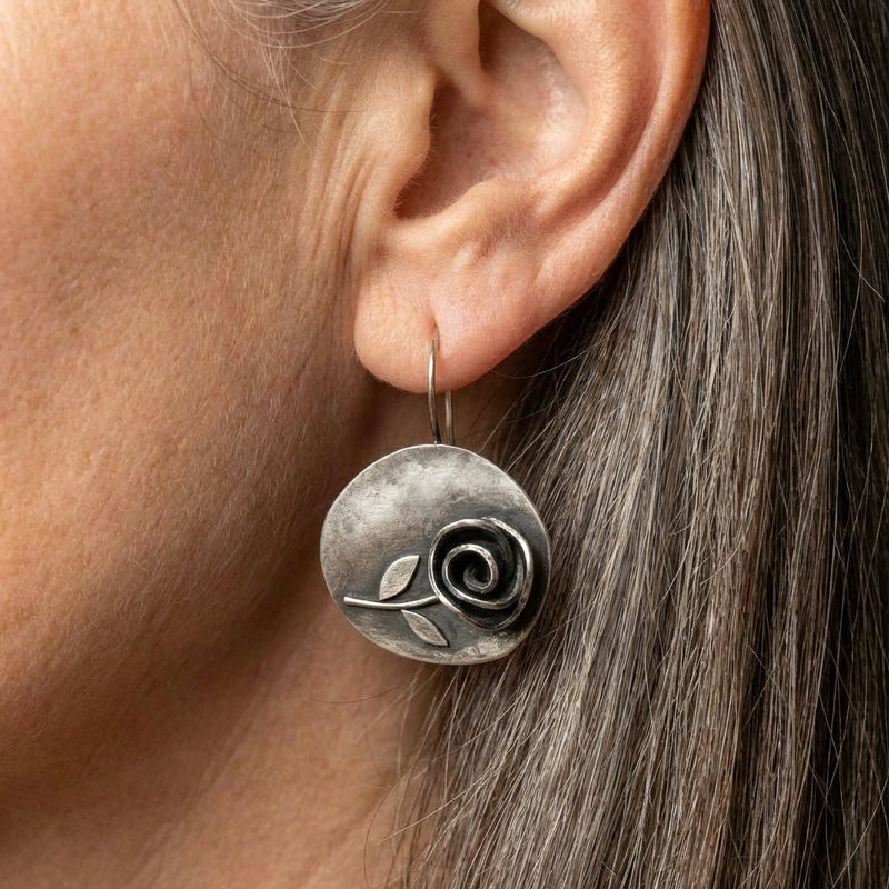 Rose Earrings
