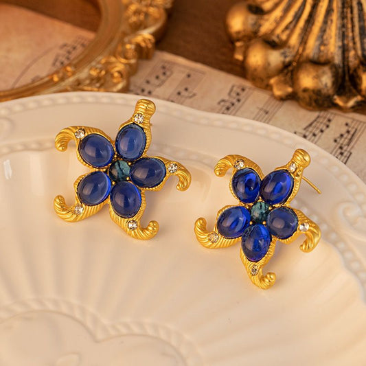 Vintage Sapphire Earrings