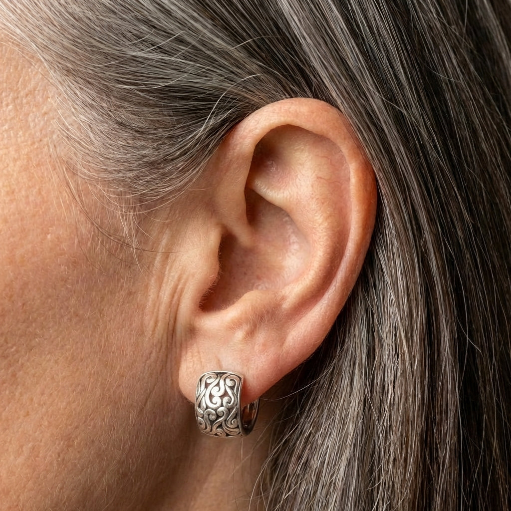 Silver Cloud Earrings