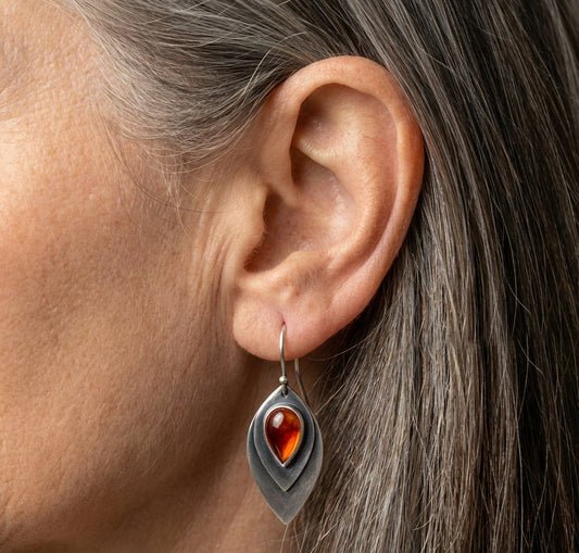 Silver Color Dangle Earrings