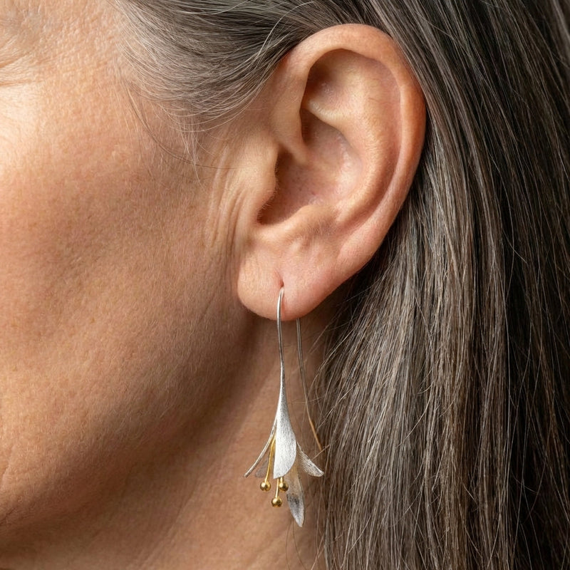 Spiral Dangle Earrings