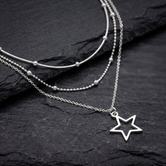 Vintage Star Necklace