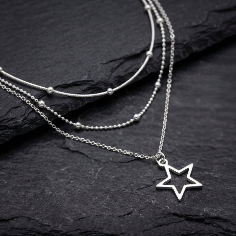 Vintage Star Necklace