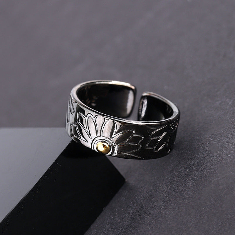 Vintage Sunflower Ring