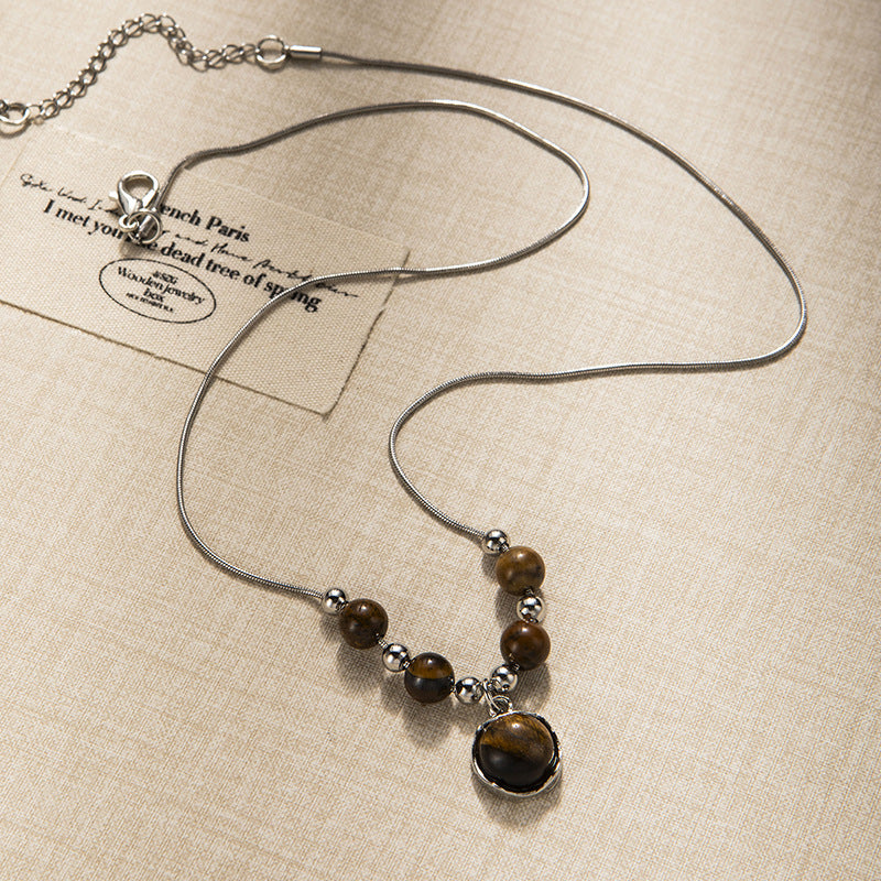 Vintage Tiger Eye Necklace