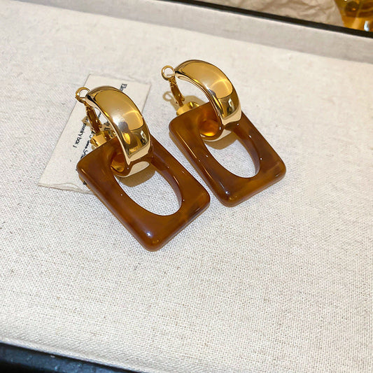 Vintage Tortoiseshell Earrings