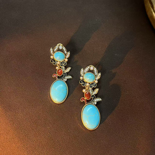 Vintage Turquoise Earrings